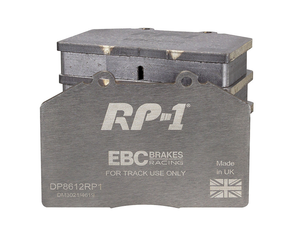 DP8612RP1 Pastillas de freno de competición RP-1 Racing EBC Brakes para FERRARI 348 F355 Porsche 911 944 968 456 550 575M LAMBORGHINI Diablo MASERATI Coupe Gransport Spyder 3200 GT 4200 Coupe 928 FERRARI 348 F355 Porsche 911 911 964 944 968 456 550
