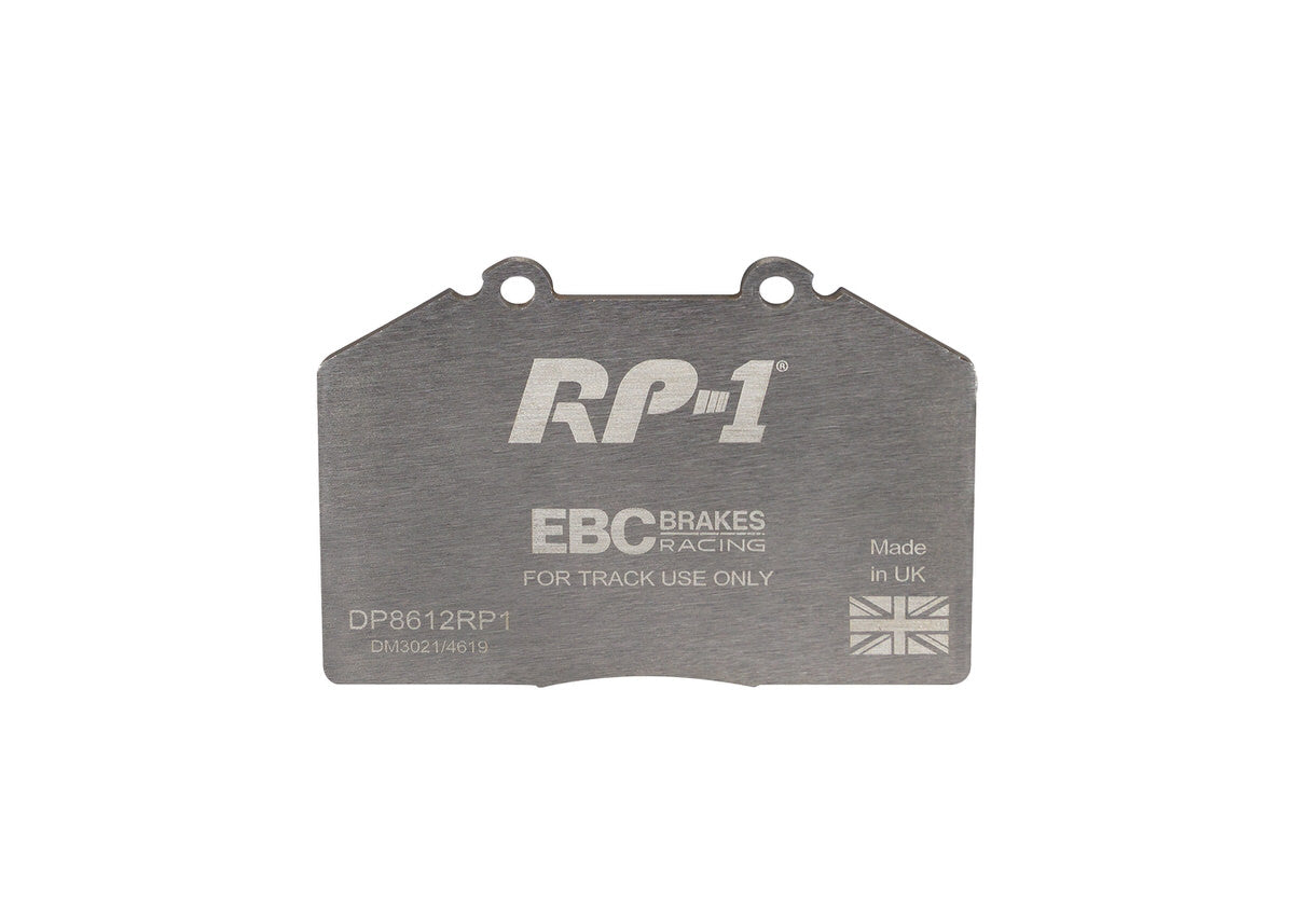 DP8612RP1 Pastillas de freno de competición RP-1 Racing EBC Brakes para FERRARI 348 F355 Porsche 911 944 968 456 550 575M LAMBORGHINI Diablo MASERATI Coupe Gransport Spyder 3200 GT 4200 Coupe 928 FERRARI 348 F355 Porsche 911 911 964 944 968 456 550