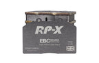 DP8612RPX Pastillas de freno de competición RP-X Racing EBC Brakes para FERRARI 348 F355 Porsche 911 944 968 456 550 575M LAMBORGHINI Diablo MASERATI Coupe Gransport Spyder 3200 GT 4200 Coupe 928 FERRARI 348 F355 Porsche 911 911 964 944 968 456 550