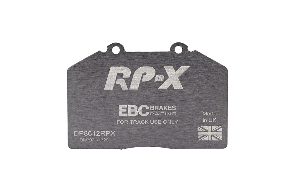 DP8612RPX Pastillas de freno de competición RP-X Racing EBC Brakes para FERRARI 348 F355 Porsche 911 944 968 456 550 575M LAMBORGHINI Diablo MASERATI Coupe Gransport Spyder 3200 GT 4200 Coupe 928 FERRARI 348 F355 Porsche 911 911 964 944 968 456 550