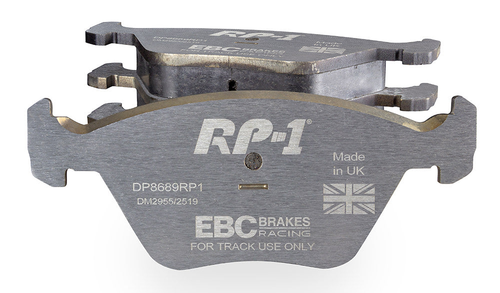 DP8689RP1 Pastillas de freno Racing RP-1 Racing EBC Brakes para BMW Serie 5 E34 518 Serie 5 E34 520 Serie 5 E34 524 Serie 5 E34 525 Serie 5 E34 530 Serie 5 E34 535 Serie 5 E34 540 Serie 7 E32 730 Serie 7 E32 735 Serie 7 E32 740 Serie 7 E32 750 M3 E36 M3