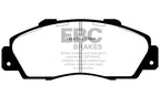 DP4872R Pastillas de freno YELLOWSTUFF EBC Brakes para Honda Accord CE7 Accord CC7 Accord CE8 Accord CE9 Accord CF1 Accord Aerodeck CE2 Accord Aerodeck CB8 Accord Aerodeck CE1 Accord Coupe CD9 Accord Coupe CG4 Accord Coupe CD7 Accord Coupe CG Ascot