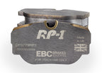 DP8779RP1 Pastillas de freno Racing RP-1 Racing EBC Brakes para BMW 3 Series E30 316 3 Series E30 318 3 Series E30 320 3 Series E30 323 3 Series E30 324 3 Series E30 325 3 Series X 4WD E30 325 Z1 Saab 900 9000 BMW 318 E30 318is E30 320 E30 325 E30