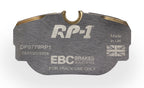 DP8779RP1 Pastillas de freno Racing RP-1 Racing EBC Brakes para BMW 3 Series E30 316 3 Series E30 318 3 Series E30 320 3 Series E30 323 3 Series E30 324 3 Series E30 325 3 Series X 4WD E30 325 Z1 Saab 900 9000 BMW 318 E30 318is E30 320 E30 325 E30