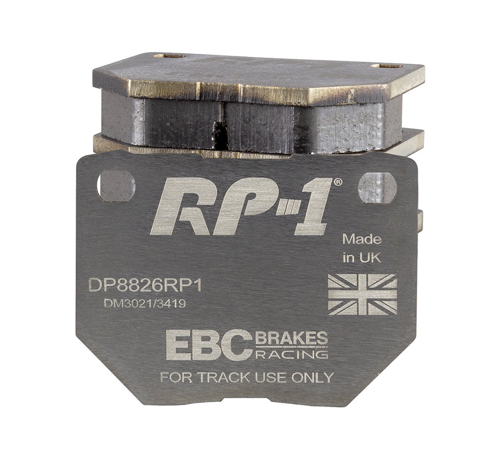 DP8826RP1 Pastillas de freno de competición RP-1 Racing EBC Brakes para Nissan Skyline R32 Skyline R33 300ZX GZ32 300ZX Z32 Subaru Impreza Impreza Prodrive P1 Impreza 22B Impreza GB270 Nissan Skyline R32 Skyline R33 300ZX Subaru Impreza Skyline R32