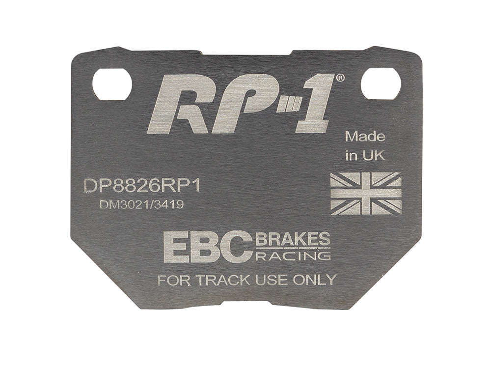 DP8826RP1 Pastillas de freno de competición RP-1 Racing EBC Brakes para Nissan Skyline R32 Skyline R33 300ZX GZ32 300ZX Z32 Subaru Impreza Impreza Prodrive P1 Impreza 22B Impreza GB270 Nissan Skyline R32 Skyline R33 300ZX Subaru Impreza Skyline R32