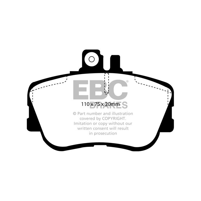 Pastillas de freno DP2962 GREENSTUFF EBC para Mercedes-Benz Mercedes-Benz C220 W202 C230 W202 C280 W202 Clase C W202 C180 Clase C W202 C200 Clase C W202 C220 Clase C W202 C220 D Clase C W202 C230 Clase C W202 C230 K Clase C W202 C250 D Clase C W202 C280