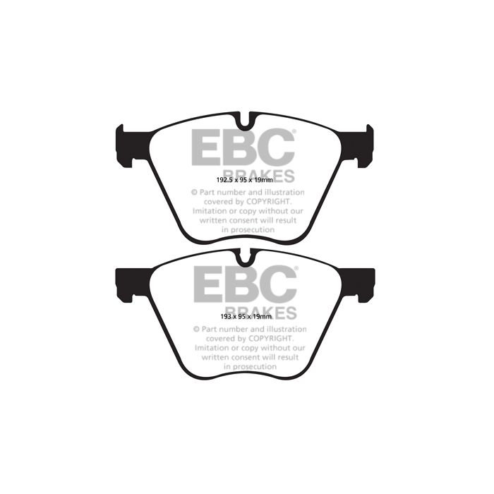 Pastillas de freno DPX2007 ULTIMAX2 Frenos EBC para BMW Serie 5 GT F07 550 Serie 5 xDrive GT F07 550 Serie 7 F01 730 Serie 7 F01 750 Serie 7 F01 760 Serie 7 xDrive F01 750 Serie 7 F02 730 Serie 7 F02 750 Serie 7 F02 760 Serie 7 xDrive F02 750 Serie 7 F0