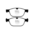 Pastillas de freno DP42018R YELLOWSTUFF EBC para Volvo XC60 XC60 T5 XC60 T6 XC60 D3 XC60 D4 XC90 1.ª generación Volvo XC60 XC90 XC60 D5