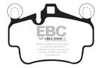 DP82029RP1 Pastillas de freno de competición RP-1 Racing EBC Brakes para Porsche Boxster 987 Boxster Spyder 987 Cayman 987 Porsche 911 997 Boxster Boxster S Boxster Spyder Cayman Cayman Sport 911 997 Carrera 911 997 Carrera 4 911 997 Carrera 4 Targa