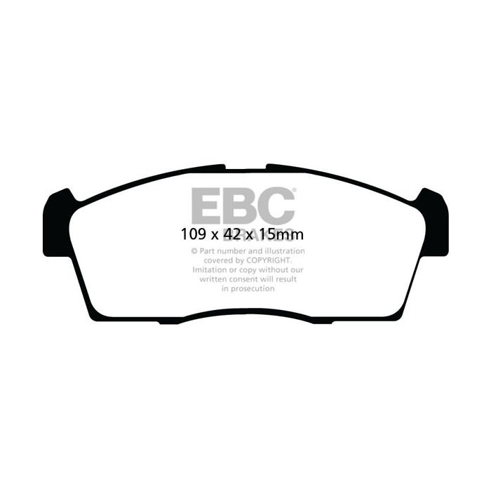 Pastillas de freno DPX2042 ULTIMAX2 EBC para Suzuki Alto