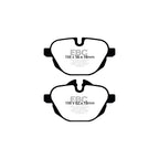 Pastillas de freno DPX2047 ULTIMAX2 EBC para BMW Serie 5 F10 518 Serie 5 F10 520 Serie 5 F10 523 Serie 5 F10 525 Serie 5 F10 528 Serie 5 F10 530 Serie 5 F10 535 Serie 5 xDrive F10 520 Serie 5 xDrive F10 525 Serie 5 xDrive F10 528 Serie 5 xDrive F
