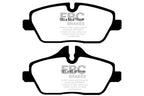 DPX2056 Pastillas de freno ULTIMAX2 EBC Brakes para Mini Hatch 3rd Gen F56 Cooper SE Mini Hatch 2nd Gen R56 Cooper Mini Hatch 3rd Gen F55 Cooper Mini Hatch 3rd Gen F56 Cooper Mini Clubman R55 Cooper Mini Convertible R57 Cooper Mini Coupe R58 Cooper