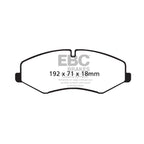Pastillas de freno DPX2060 ULTIMAX2 EBC para Land Rover Discovery 4, Range Rover L322 y Range Rover Sport L320
