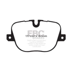 DP42068R YELLOWSTUFF EBC Brake Pads for Land Rover Range Rover L322 Range Rover Sport L320 Land Rover Range Rover Range Rover Sport