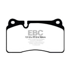 Pastillas de freno DP42070R YELLOWSTUFF EBC para Audi RS3 8P TTRS quattro 8J TTRS quattro Plus 8J CUPRA Ateca Formentor VZ Leon Seat Leon 5F Audi TT RS quattro Formentor Leon 5F Cupra Leon 5F Cupra R