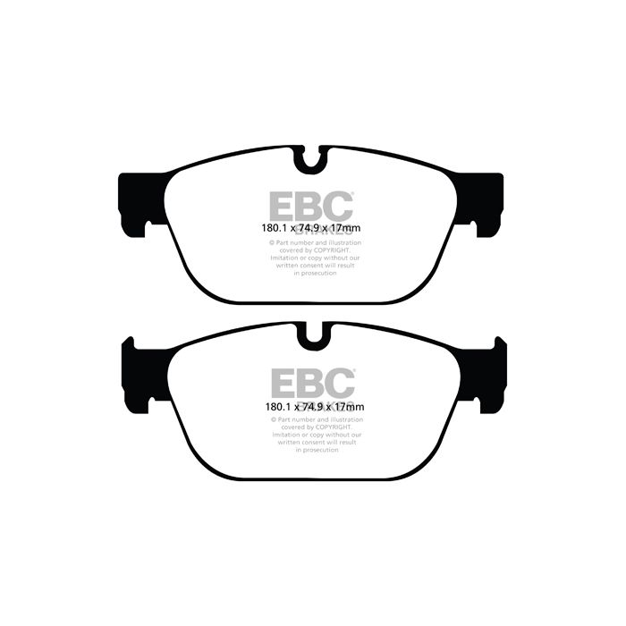 DP42092R YELLOWSTUFF EBC brake pads for Citroën C5 DS4 DS5 DS DS4 DS5 Peugeot 308 308 CC RCZ