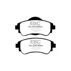 Pastillas de freno DPX2109 ULTIMAX2 EBC para Citroën C4 DS4 de segunda generación