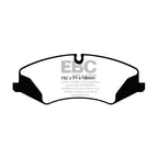 Pastillas de freno DP62123 GREENSTUFF EBC para Land Rover Discovery 4, Discovery 5, Range Rover L322, Range Rover L405, Range Rover Sport L320, Range Rover Sport L494, Land Rover Discovery 5, LR4, Range Rover Sport.