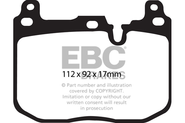 DP82130RPX Pastillas de freno de competición RP-X Racing EBC Brakes para BMW Serie 1 F20 114 Serie 1 F20 116 Serie 1 F20 118 Serie 1 F20 120 Serie 1 F20 125 Serie 1 F20 M135 Serie 1 F20 M140 Serie 1 xDrive F20 118 Serie 1 xDrive F20 120 Serie 1