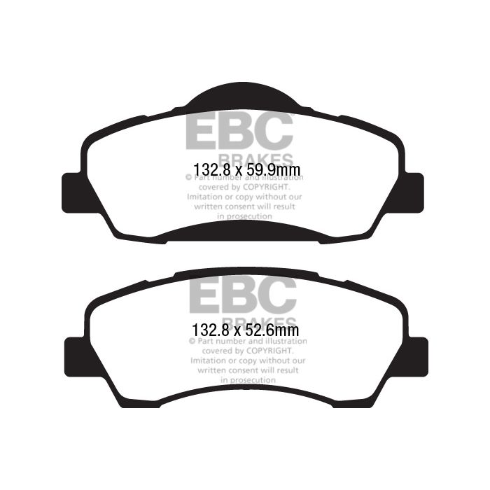 DP42177R YELLOWSTUFF EBC Brake Pads for Peugeot 308 SW Mk2 308