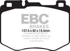 DP62210 Pastillas de freno GREENSTUFF EBC Brakes para Mercedes-Benz GLCClass X253 GLC220 4Matic GLCClass X253 GLC250 4Matic GLCClass X253 GLC350 4Matic GLCClass X253 GLC350e GLCClass Coupe C253 GLC220 4Matic GLCClass Coupe C253 GLC250 4Matic