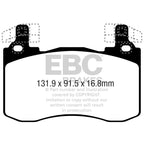 DPX2357 ULTIMAX2 Brake Pads EBC Brakes for GENESIS G70 GENESIS G70 G70 Shooting Brake
