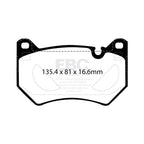 DPX2436 ULTIMAX2 EBC Brake Pads for Audi Q5 FY Q5 quattro FY