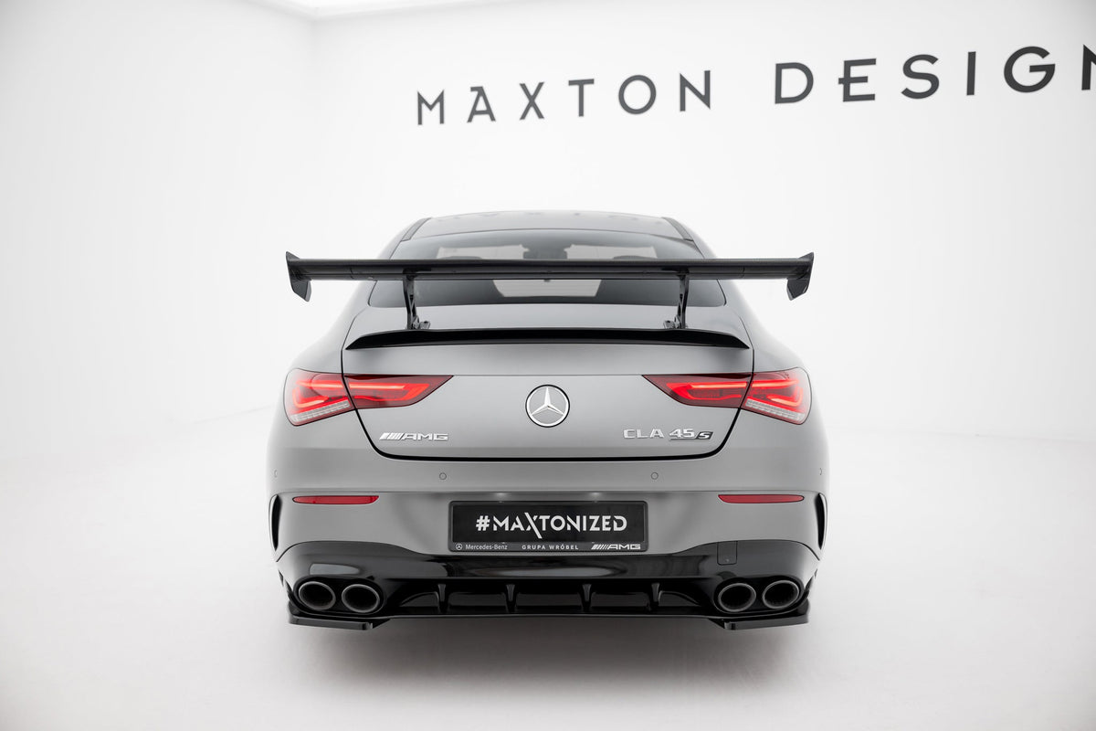 Alerón de carbono con soportes internos para Mercedes-Benz CLA Coupe C118 / C118 Facelift