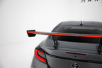 Alerón de carbono con soportes internos + LED para Toyota GR86 / Subaru BRZ Mk2
