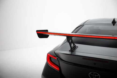 Alerón de carbono con soportes internos + LED para Toyota GR86 / Subaru BRZ Mk2