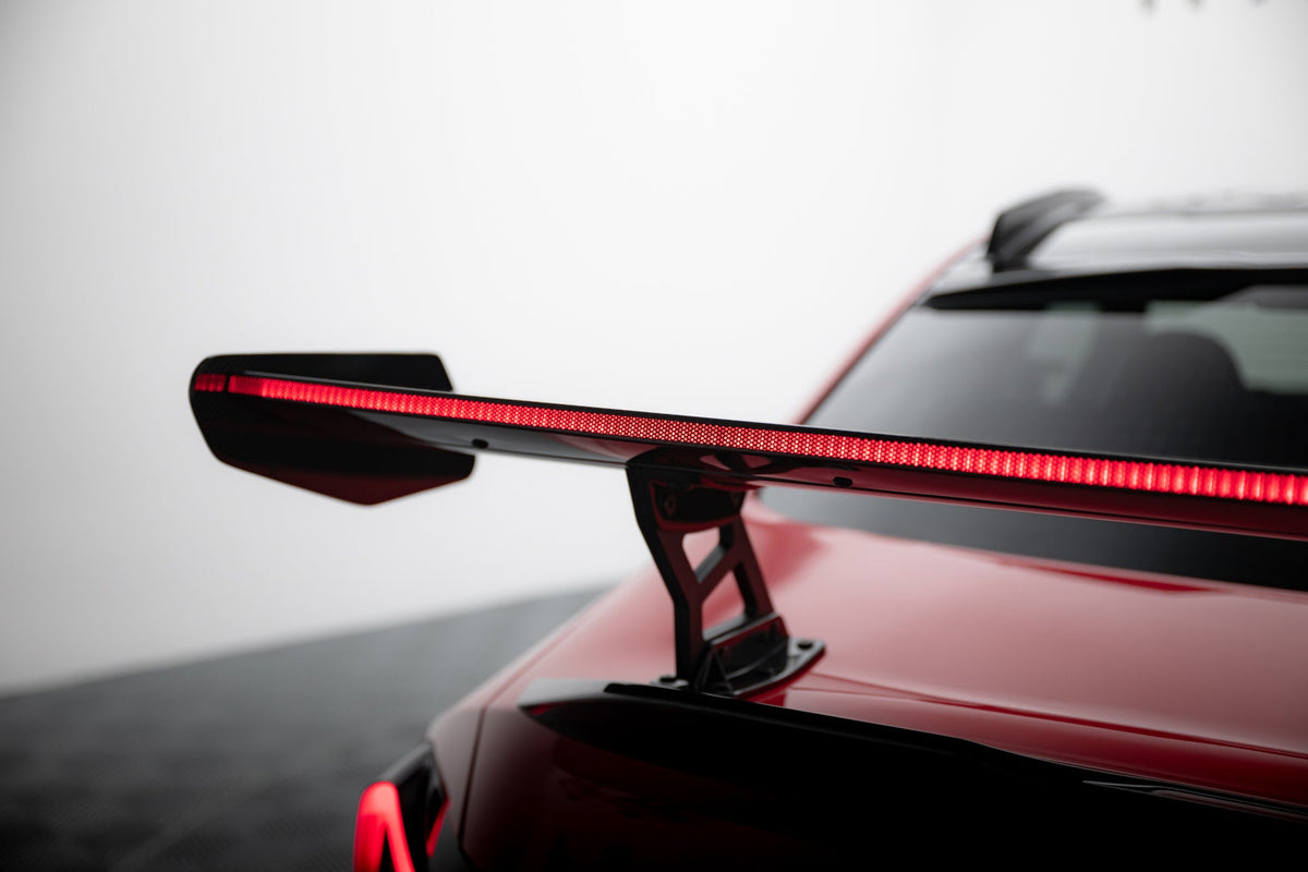 Alerón de carbono con soportes internos + LED para BMW M2 G87
