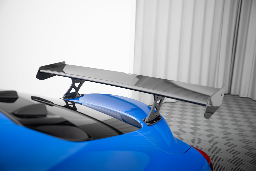 Alerón de carbono con soportes externos para Toyota Supra Mk5