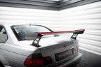 Alerón de carbono con soportes externos + LED para BMW 3 Coupe E46