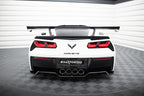 Alerón de carbono con soportes internos para Chevrolet Corvette Stingray / Grand Sport C7