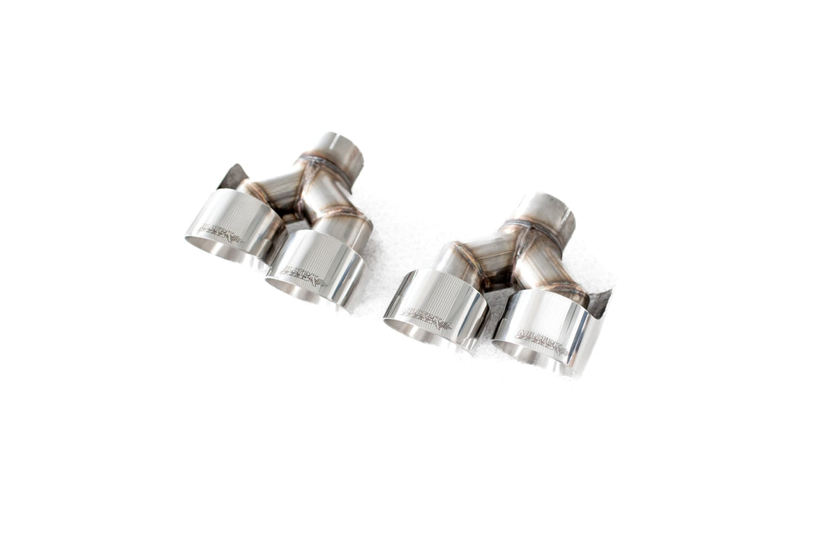 Difusor trasero + escape Milltek Sport para Audi RS3 Sportback 8V Facelift