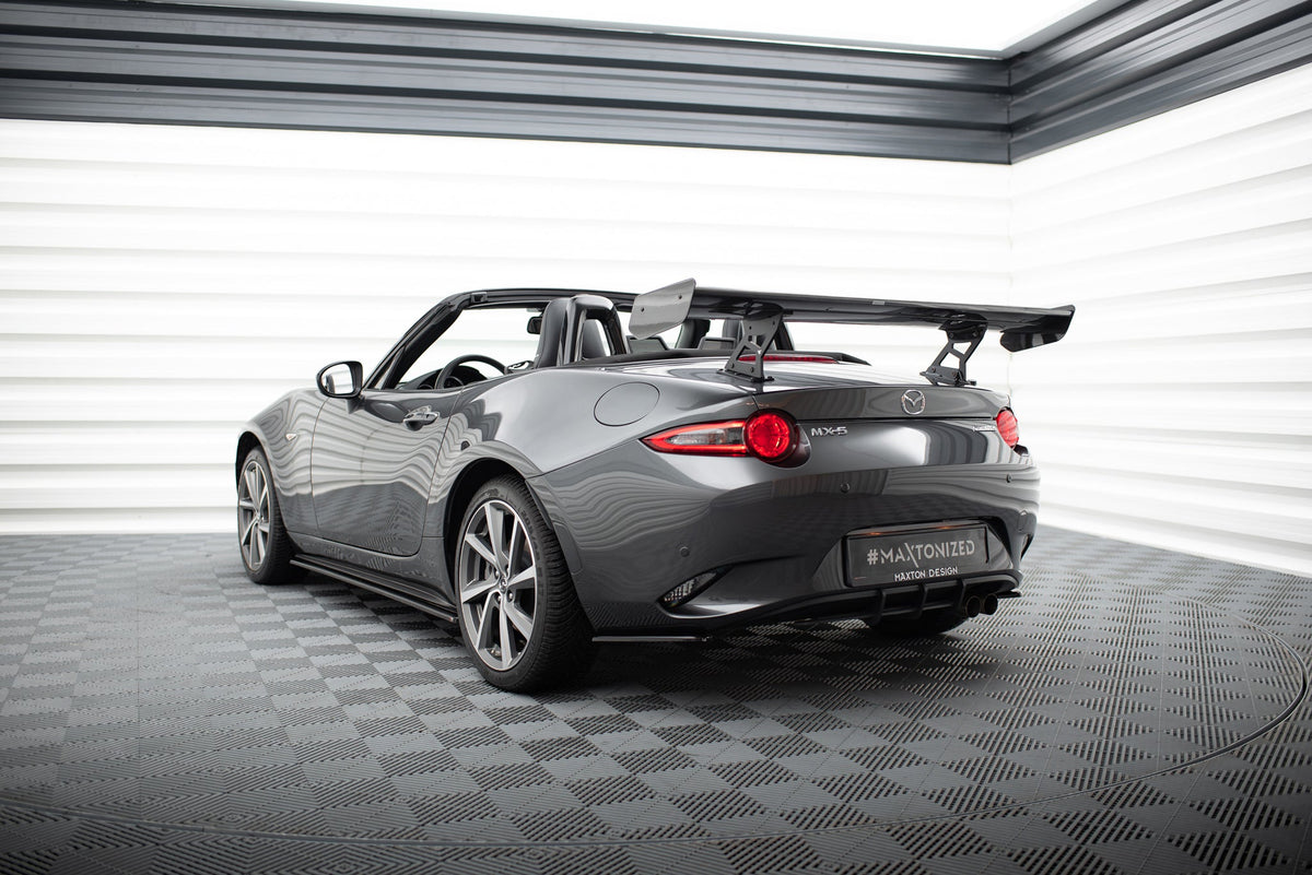 Alerón de carbono con soportes internos para Mazda MX-5 ND (Mk4)