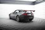 Alerón de carbono con soportes cuello de cisne + LED para Mazda MX-5 ND (Mk4)