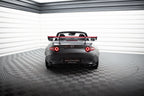 Alerón de carbono con soportes cuello de cisne + LED para Mazda MX-5 ND (Mk4)
