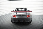 Alerón de carbono con soportes cuello de cisne + LED para Mazda MX-5 ND (Mk4)