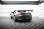 Alerón de carbono con soportes cuello de cisne + LED para Mazda MX-5 ND (Mk4)