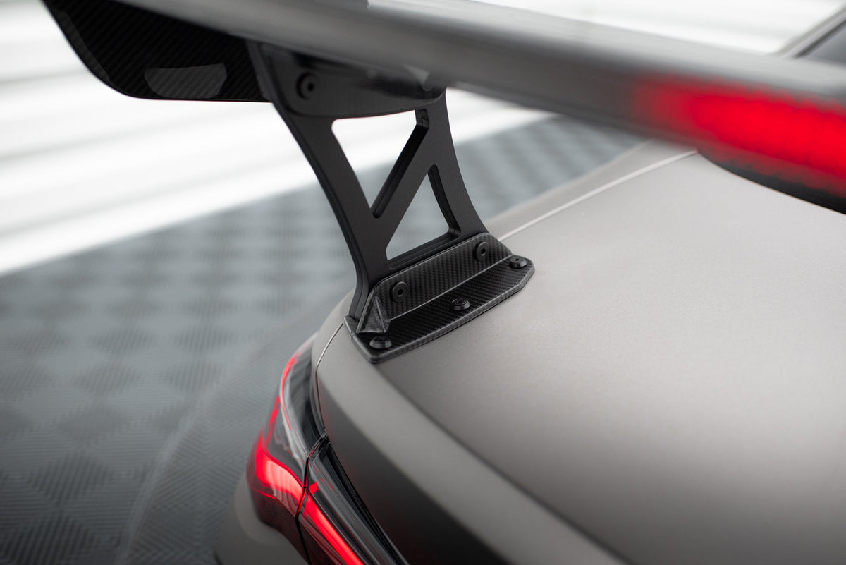 Alerón de carbono con soportes externos + LED para BMW M4 G82 / G82 Facelift / M440i / 4 M-Pack G22 / G22 Facelift