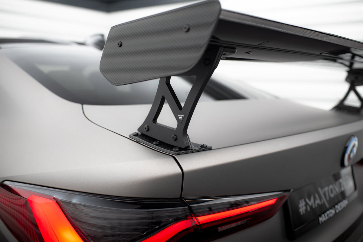 Alerón de carbono con soportes externos + LED para BMW M4 G82 / G82 Facelift / M440i / 4 M-Pack G22 / G22 Facelift