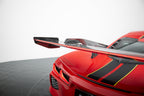 Alerón de carbono + LED para Chevrolet Corvette C8