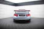 Alerón de carbono con soportes externos + LED para BMW 4 F32 / 4 F32 M-Pack Coupe