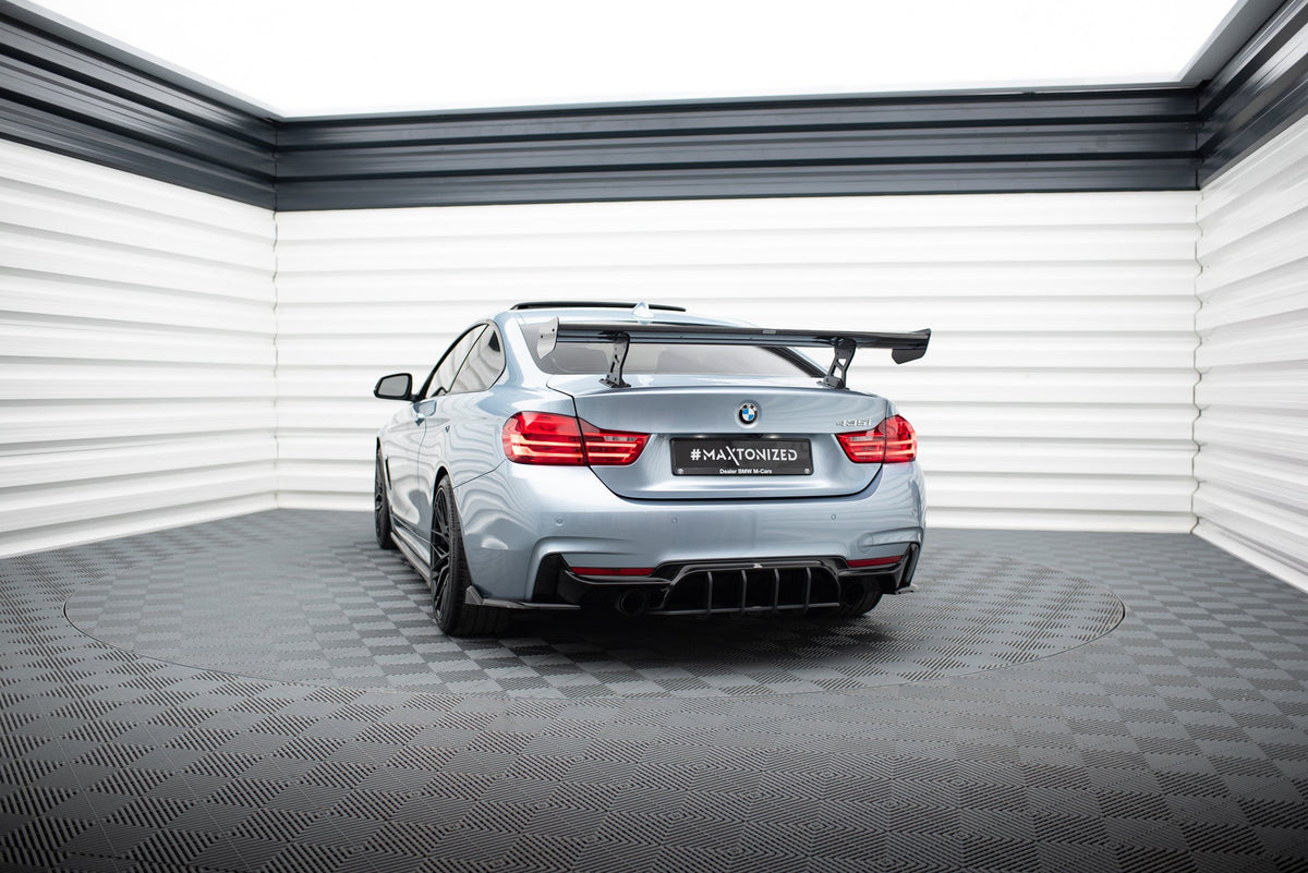 Alerón de carbono con soportes internos para BMW 4 F32 / 4 F32 M-Pack Coupe