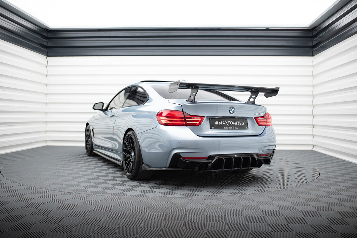 Alerón de carbono con soportes internos para BMW 4 F32 / 4 F32 M-Pack Coupe
