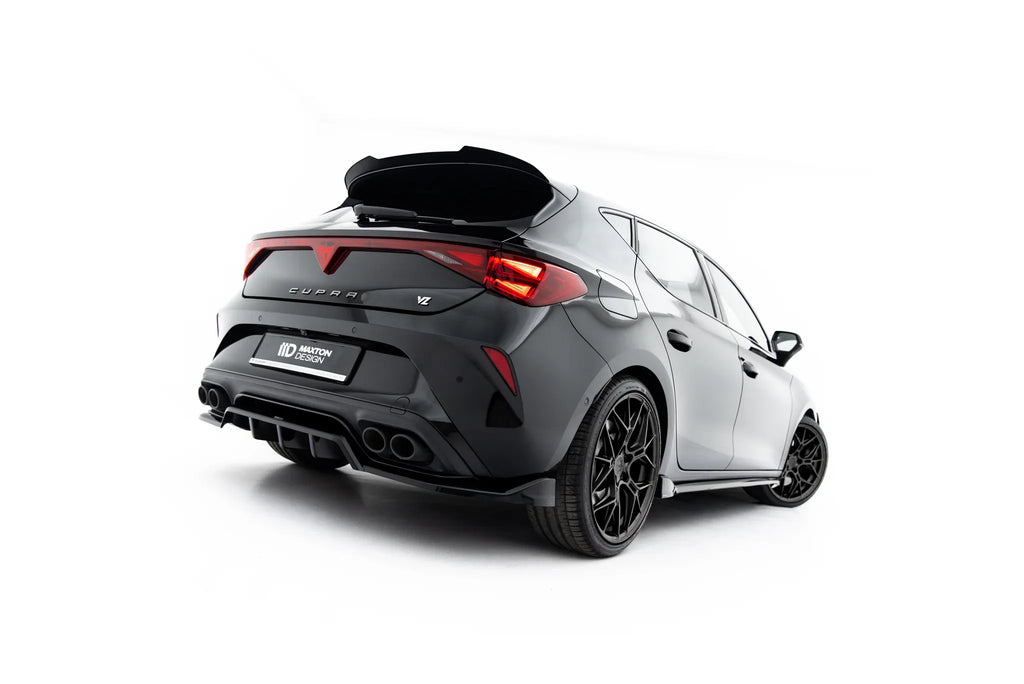 Splitter trasero (con barras verticales) V.1 para Cupra Leon Hatchback Mk1 Facelift