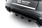 Splitter trasero (con barras verticales) V.1 para Cupra Leon Hatchback Mk1 Facelift