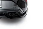 Splitter trasero (con barras verticales) V.1 para Cupra Leon Hatchback Mk1 Facelift